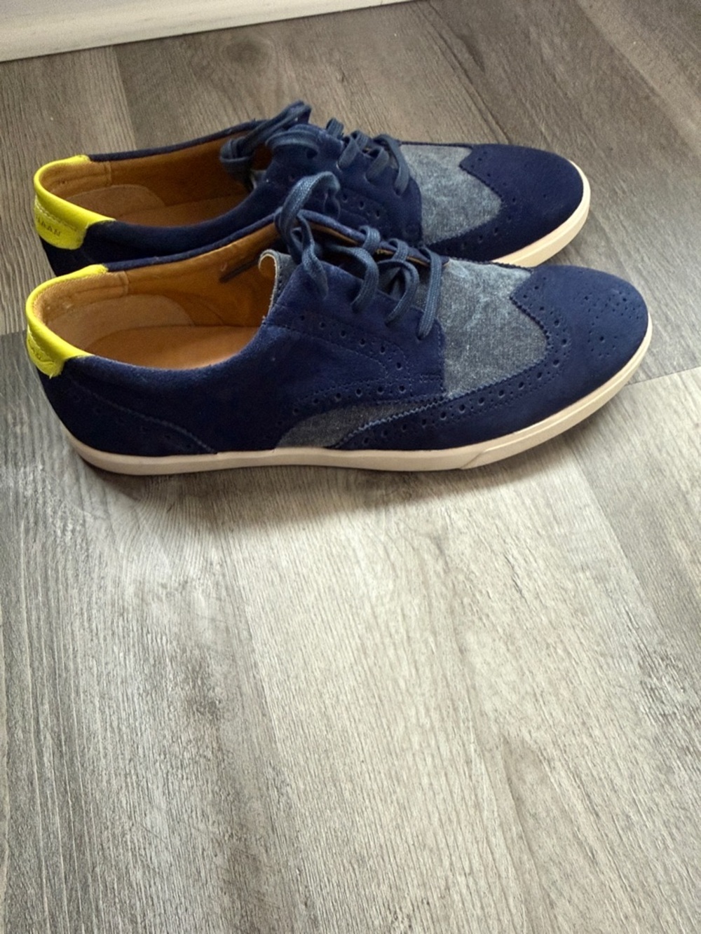 COLE HAAN JOSHUA WINGTIP OXFORD SNEAKERS!